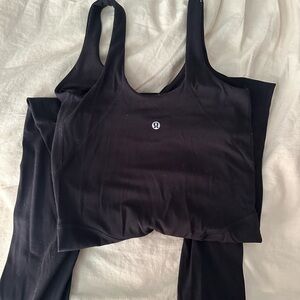 lululemon align jumpsuit in black